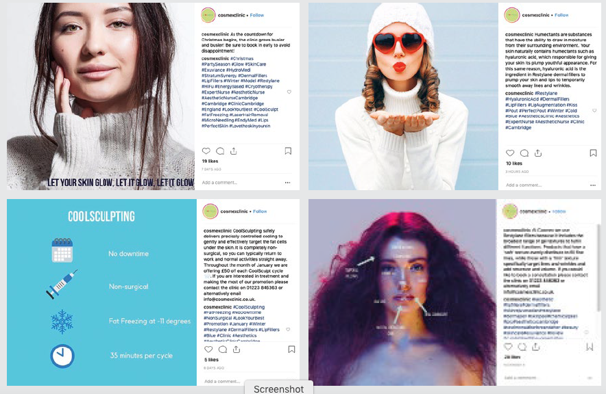 Social media posts from Lou Sommereux 